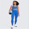 CRZ YOGA Butterluxe Yoga Leggings 28'' - High Waisted Womens Workout Lounge Pants Buttery Soft Sparkle Blue Small view 4