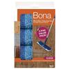 Bona 1017667 5.12 x 18.31 in. Cleaning Microfiber Mop Pad Blue - Pack of 3 view 1
