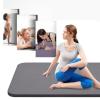 72x24x0 4in Versatile Yoga Pilates Mat, Extra Thick Black Exercise Mat, Portable NBR Exercise Mat NBR Fitness Mat with Easy Roll Up Design for Pilates, Yoga, and More view 4