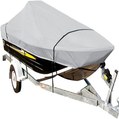 ALKANI Outdoor Boat Covers Tent Side Console Boat Cover Heavy-Duty Marine Water Sun Proof Sun Protection Mooring Cover Boat Accessories (Color : 4.1 4.3m)