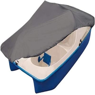 ALKANI Outdoor Boat Covers Tent Pedal Boat Cover 5 Seat, Waterproof and Wear-Resistant Pedal Boat Cover 210D/420D Oxford Cloth Fits 3 Or 5 Person Pedal Boat (Color : 210d Oxford, Size : 286x200cm)