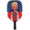 BeeJos Trump Pickleball Paddle Cover - Huuuge Pickle American Flag Design, Premium Slip-On, Universal Fit for All Paddles, Zipperless, Handmade in USA (Paddle Not Included) view 1