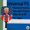 BeeJos Trump Pickleball Paddle Cover - Huuuge Pickle American Flag Design, Premium Slip-On, Universal Fit for All Paddles, Zipperless, Handmade in USA (Paddle Not Included) view 3
