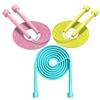 3-Pack Set - Lightweight, Tangle-Free, Adjustable PVC Rope - Jump Rope for Kids 8-12, Beginners, and Adults view 1