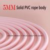3-Pack Set - Lightweight, Tangle-Free, Adjustable PVC Rope - Jump Rope for Kids 8-12, Beginners, and Adults view 2