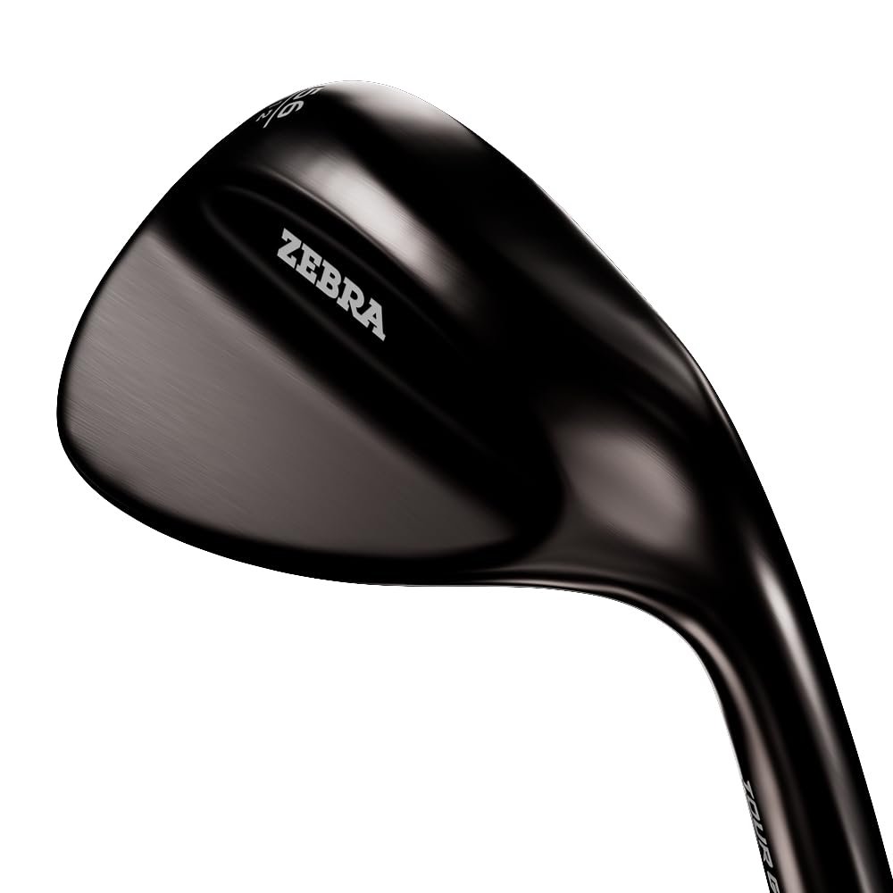 Zebra Golf Tour Grind Forged Black Wedge, Mens Right Hand 52