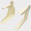 Jammy Boat Folding Seat Hinges J-1551-CT | Coffee Tan (Set of 2) view 1