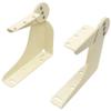 Jammy Boat Folding Seat Hinges J-1551-CT | Coffee Tan (Set of 2) view 2
