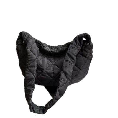 DAVBIR Cloud bag pleated casual cool shoulder messenger bag large capacity dumpling bag