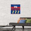 Trends International NBA Philadelphia 76ers - Champions 23 Wall Poster, 22.4L x 14.7W, Premium Unframed Version view 2
