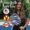 BeeJos Women's Animal Prints: Premium Slip-On Pickleball Paddle Cover-Fits Standard Size Paddles-Zipperless (Paddle not Included) 2 Variations (Zebra) Handmade in USA view 2