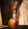 MKM EDGE Liner Lock Folding Pocket Knife, Minimalist Lightweight Aluminum Handles, 2.9 ELMAX Steel Blade, Made in Italy (Orange) view 3
