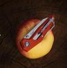 MKM EDGE Liner Lock Folding Pocket Knife, Minimalist Lightweight Aluminum Handles, 2.9 ELMAX Steel Blade, Made in Italy (Orange) view 4