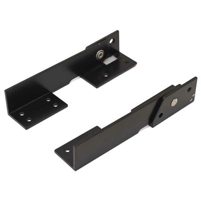 Tecla Boat Fold Up Seat Bolster Brackets MF1045-VB | Black (Set of 2)