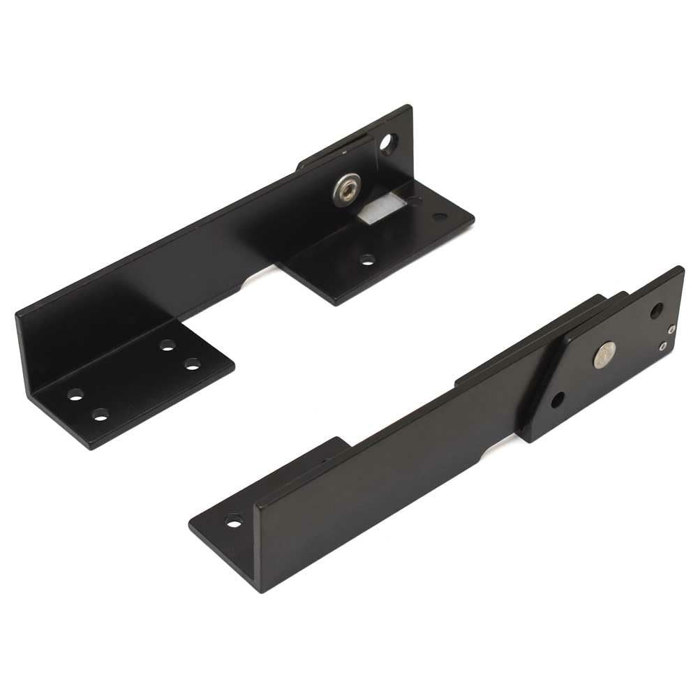 Tecla Boat Fold Up Seat Bolster Brackets MF1045-VB | Black (Set of 2)