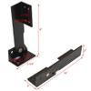 Tecla Boat Fold Up Seat Bolster Brackets MF1045-VB | Black (Set of 2) view 4