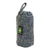 DIME BAGS - Drawstring Tube, Padded Bag, 5 Compartments, w/Carabiner Loop, Convenient, Durable (Glass, 10") view 2