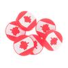 BESPORTBLE 6pcs Tennis Racket Dampeners Shock Absorbing Accessories National Flag Design for Enhanced Control and Comfort for All Ages