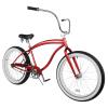 Tracer Avalon Beach Cruiser Bike for Adults, 26/29 Inch Wheels, 3.0/4.0 Fat Tire,1/7 Speed, Complete Cruiser Bike. (1 Speed Red, 26''x3.0 Tire) view 1