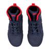 Venum Contender Boxing Shoes - Navy Blue/Red view 3