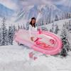 Barbie The Movie x FUNBOY Snowmobile Snow Sled view 3