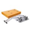2-Stroke Bracket, 2 Stroke Aluminum Heavy Duty Adjustable Up to 13.4in Outboard Motor Mount view 4