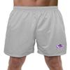 Campus Lab Abilene Christian University Primary Mark Men's Adult Athletic Gym Shorts 7" Inseam, Silver, Large view 1