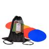 VANZACK 6pcs Round Football Training Markers Reusable Spot Markers for Soccer Basketball and Agility Drills Disc Cones with Storage Bag for Use view 2