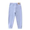 Baby Girls Pants Baby Boys Girls Cotton Pants Toddler Thicked Fleece Lined Casual Trousers Infant (Purple, 18-24 Months) view 1