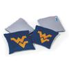College Pro Football West Virginia Mountaineers Dual-Sided Bean Bags by Wild Sports, 4 Pack - Premium Toss Bags for Cornhole Sets view 1