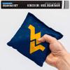 College Pro Football West Virginia Mountaineers Dual-Sided Bean Bags by Wild Sports, 4 Pack - Premium Toss Bags for Cornhole Sets view 3