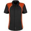 BIKER WEAR USA Short Sleeve Button Down/Collar Work Shirts for Women view 1
