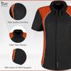 BIKER WEAR USA Short Sleeve Button Down/Collar Work Shirts for Women view 3