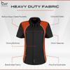BIKER WEAR USA Short Sleeve Button Down/Collar Work Shirts for Women view 4