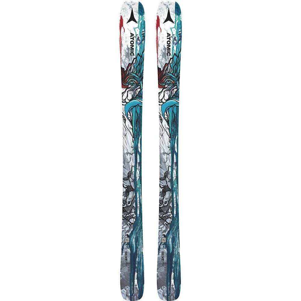 Atomic Bent Jr 110-130 Alpine Skis Blue/Red 130cm Kid's 2024