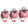 Bait Bucket Colorful Red Thickened Multifunctional Fishing Bucket EVA Material Live Fish Bucket Large Capacity Folding Fish Bucket Minnow Bucket (Size : 48#) view 2