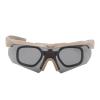 Honio Glasses Windproof HD Cycling Glasses (Khaki) view 1