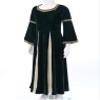 ACSUSS Big Girls Medieval Princess Maxi Dress Renaissance Long Bell Sleeve Vintage Retro Ball Gowns Dark Green 12-14 Years view 4