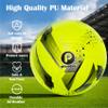 PP PICADOR Size 5 Soccer Ball Official for Adult Youths, Training Match Soccer Balls Outdoor Indoor Sport with Pump(Bright Green) view 2