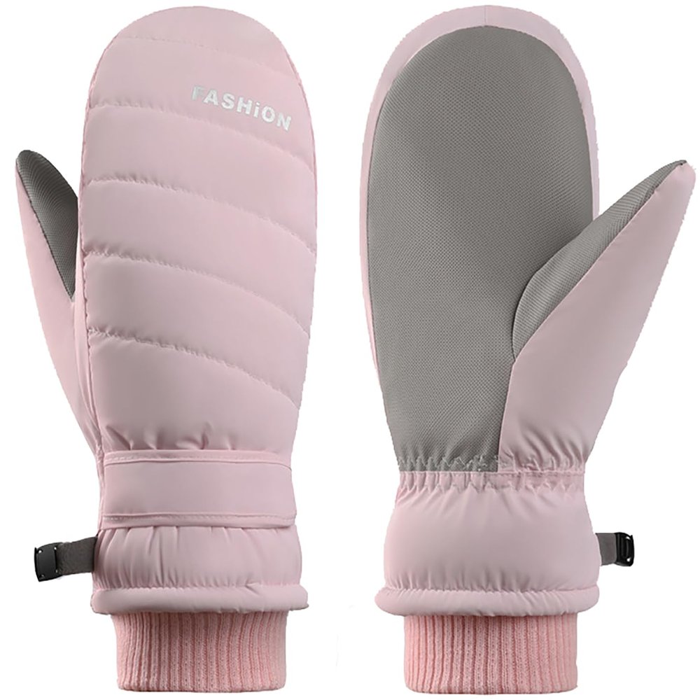 INOGIH Winter-Ski-Mittens-Gloves-for-Women - Men Waterproof Warm Touchscreen Snowboarding-Mittens Snow-Gloves
