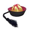 BIBABLYKE Chinese Eunuch Hat Traditional Costume Headwear for Men and Women Chinese Qing Dynasty Style Hat for Cosplay Cloth view 4