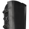 FORNYIN Black Costume Boot Cover, Men's Women's Halloween Pirate Shoe Cover view 4