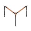 King Series Buckstitch Breastcollar Natural