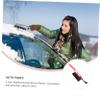 FAVOMOTO 3pcs Car Snow Shovel Handle De-ice Scraper and Snow Brush for Easy Removal of Ice and from Windshield Roof and Mirrors Random Color view 2