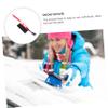 FAVOMOTO 3pcs Car Snow Shovel Handle De-ice Scraper and Snow Brush for Easy Removal of Ice and from Windshield Roof and Mirrors Random Color view 4