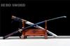 HERO SWORD-Dragon Katana Real Combat Manganese Steel Blue Lightning Blade Samurai Sword Sharp Full Tang Blade Cool Sword Japanese Weapon for Mens Best Gift and Home Decoration view 3