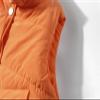 Mud Kingdom Little Boys Puffer Vest Solid Stand Collar Sleeveless Jacket Winter with Slant Pockets Orange 5T view 4