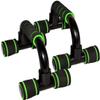 KouRy Push Up Bars Strength Training, with Foam Grip and Non-Slip Handles Structure - for Perfect Floor Home Exercise, Gym and Press Fitness  Weight Power Workout Equipment for Men, Women, Kids (Gree view 1