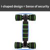 KouRy Push Up Bars Strength Training, with Foam Grip and Non-Slip Handles Structure - for Perfect Floor Home Exercise, Gym and Press Fitness  Weight Power Workout Equipment for Men, Women, Kids (Gree view 3