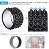 Kipika Back Roller Wheel,Back Stretcher,Back Cracker,Yoga Wheel, Foam Roller for Back Pain Relief and Posture Correction with Massage Ball view 2
